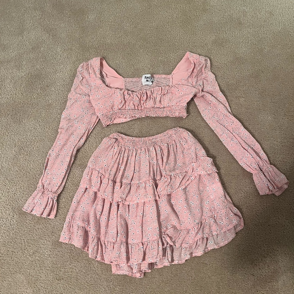 Pink Princess Polly dress set